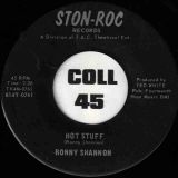 Ronny Shannon – One Way Street b/w Hot Stuff – Ston-Roc 7″