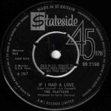 The Platters – With This Ring b/w If I Had Love – Stateside UK 7″