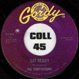 The Temptations – Get Ready b/w Fading Away – Gordy 7″