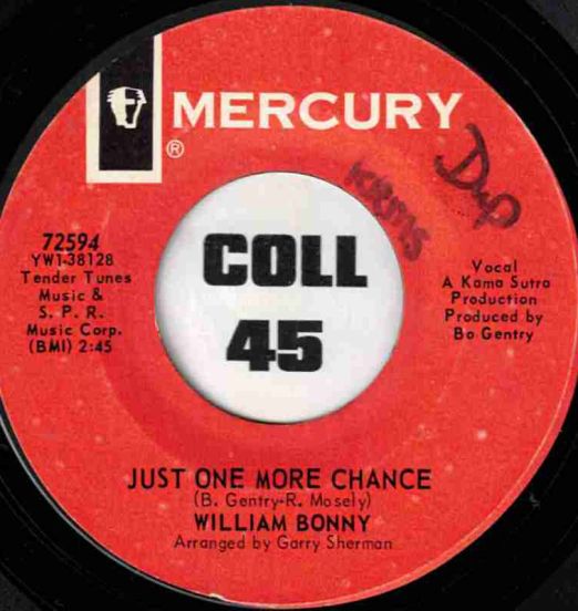 WilliamBonny-JustOneMoreChance-Mercury45EXJINGLEB01