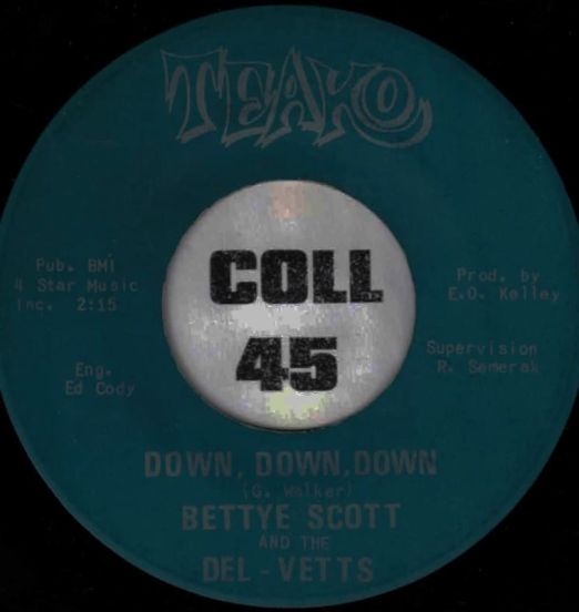 BettyeScottAndTheDel-Vetts-DownDownDown-TeakoGreenLABELB