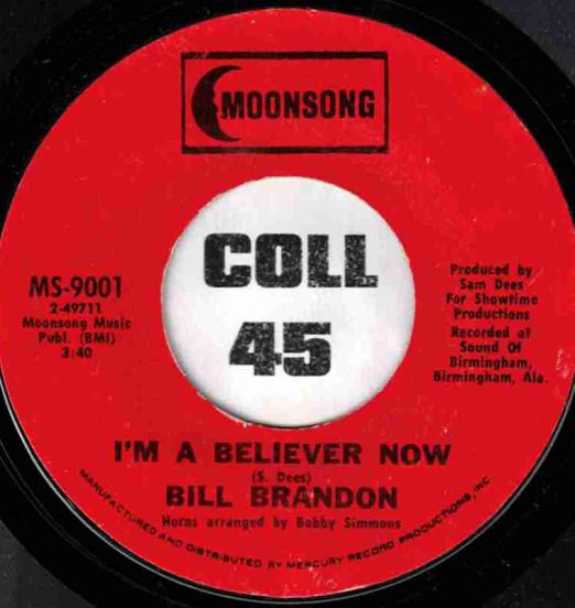 BillBrandon-I'mABelieverNow-Moonsong45LABELB01