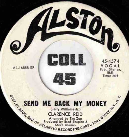 Clarence Reid - Nobody But You Babe b/w Same - Alston DJ 7"