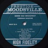 Coleman Hawkins – Good Old Broadway – Moodsville LP