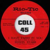 Edwin Starr – Stop Her On Sight (SOS) b/w I Have Faith In You – Ric-Tic 7″