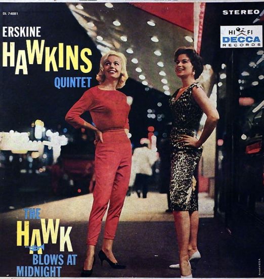 Erskine Hawkins Quintet - The Hawk Blows At Midnight - Decca LP