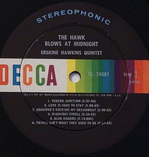 ErskineHawkinsQuintet-TheHawkBlowsAtMidnight-DeccaLPLABELA01