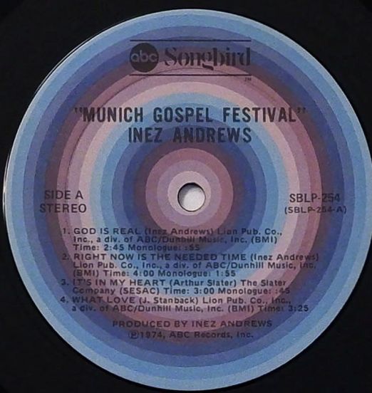 InezAndrews-LiveAtTheMunichGospelFestival-ABCSongbirdLPLABELA01