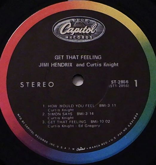 JimiHendrixAndCurtisKnight-GetThatFeeling-CapitolLPLABELA01