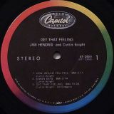 Jimi Hendrix And Curtis Knight – Get That Feeling – Capitol LP