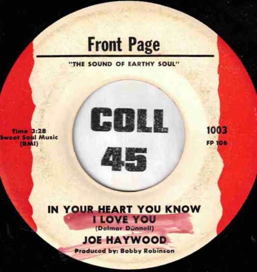 JoeHaywood-InYourHeartYouKnowILoveYou-FrontPage45LABELA01