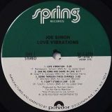Joe Simon – Love Vibrations – Spring LP