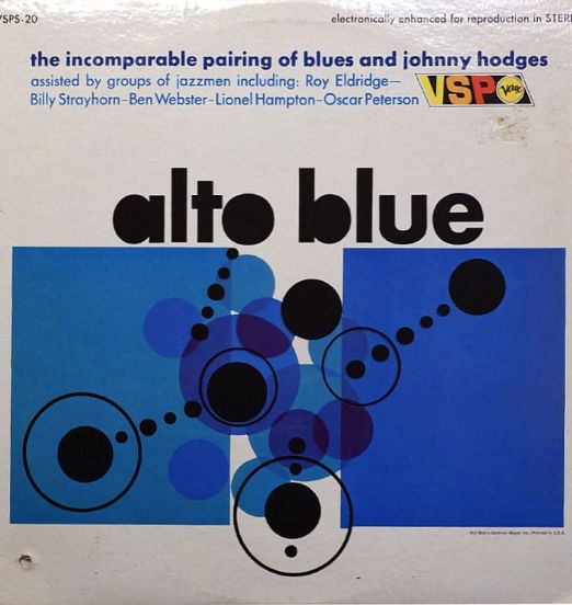 Johnny Hodges - Alto Blue - VSP LP