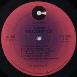 Luther – This Close To You – Cotillion LP