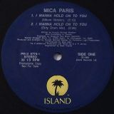 Mica Paris – I Wanna Hold On To You – Island 12″