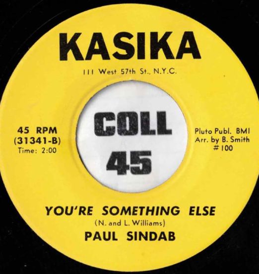 PaulSindab-You'reSomethingElse-Kasika45LABELB