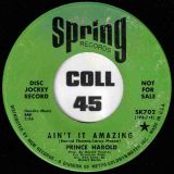 Prince Harold – Daddy’s Coming Home b/w Ain’t It Amazing – Spring 7″