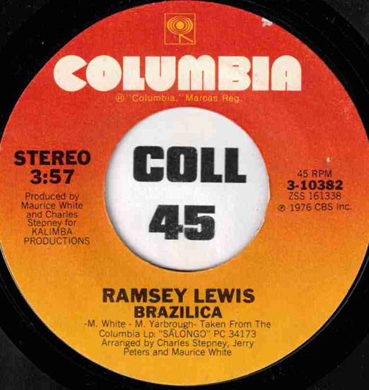 Ramsey Lewis - Brazilica b/w Sālongo - Columbia 7"