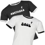 RecordShackSoulwearTShirtDOUBLEPACKBlackNSWhiteSSCUFFSPIC