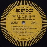 Roy Hamilton – Why Fight The Feeling? – Epic LP