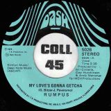 Rumpus – My Love’s Gonna Getcha b/w Too Cool – Dash 7″
