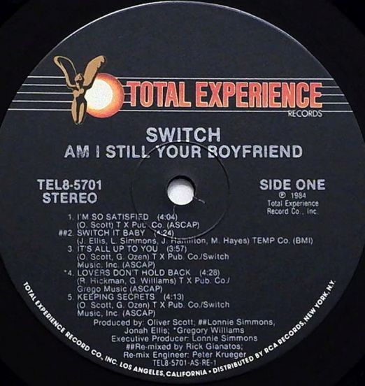 Switch-AmIStillYourBoyfriend-TotalExperienceLPLABELA01