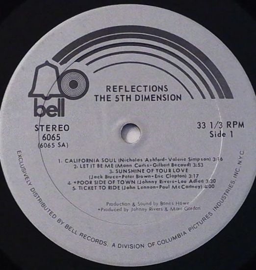 The5thDimension-Reflections-BellLPLABELA01