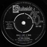 The Four Seasons – Walk Like A Man b/w Lucky Ladybug – Stateside UK 7″
