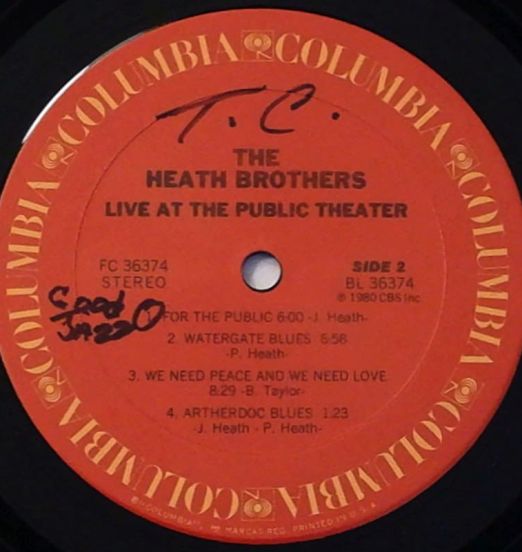 TheHeathBros.-LiveAtThePublicTheater-ColumbiaLPLABELA01