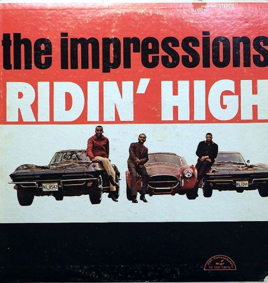The Impressions - Ridin' High - ABC-Paramount Club Edition LP