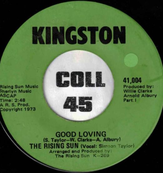 *OFFERS!* The Rising Sun - Good Loving b/w Part 2 - Kingston 7"