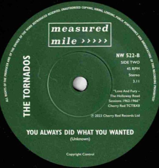 TheTornados-YouAlwaysDidWhatYouWanted-AceUK45LABELB01