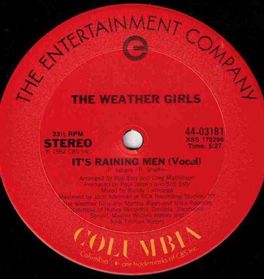 TheWeatherGirls-It'sRaining Men-TheEntertainmentCompany12LABELA01