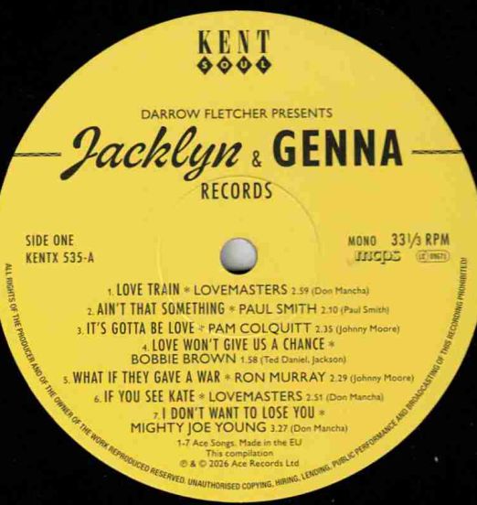 VA-DarrowFletcherPresentsJacklyn&GennaRecords-KentUKLPLABELA01