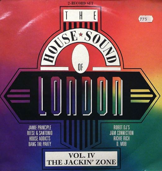 VA - The House Sound Of London Vol. IV The Jackin' Zone - FFRR UK 2LP