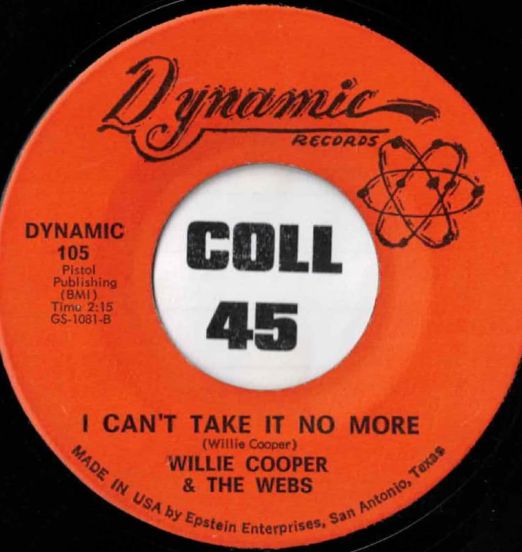 WillieCooperAndTheWebs-ICan'tTakeItNoMore-Dynamic45LABELB