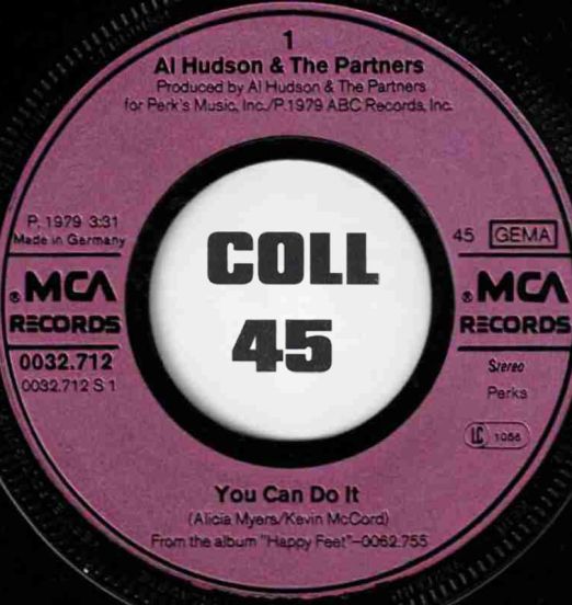 AlHudson&ThePartners-YouCanDoIt-MCAGER45LABELA01