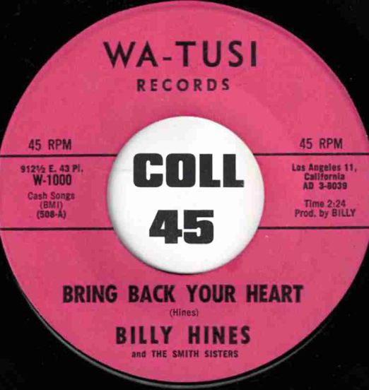 BillyHines-BringBackYourHeart-Wa-Tusi45LABELB01