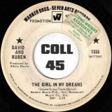David & Ruben – (I Love Her So Much) It Hurts Me b/w The Girl In My Dreams – Warner Bros DJ 7″