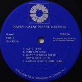 Dionne Warwicke – Golden Voice Of Dionne Warwicke – Springboard LP