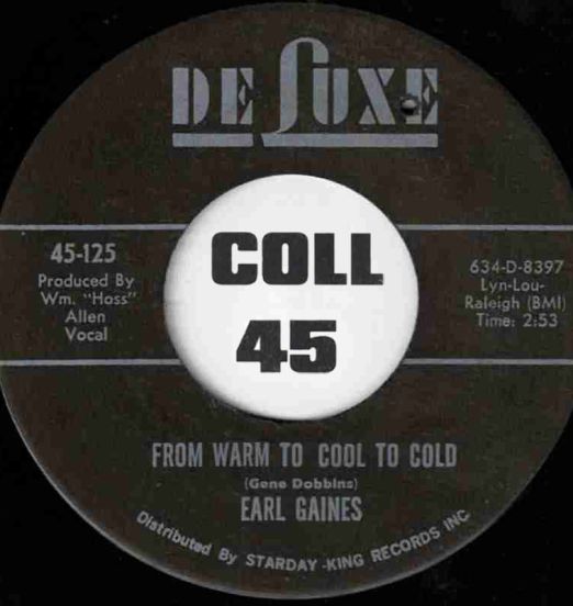 EarlGaines-FromWarmToCoolToCold-DeLuxe45LABELB01
