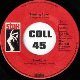 Emotions – Stealing Love b/w When Tomorrow Comes – Stax GER 7″