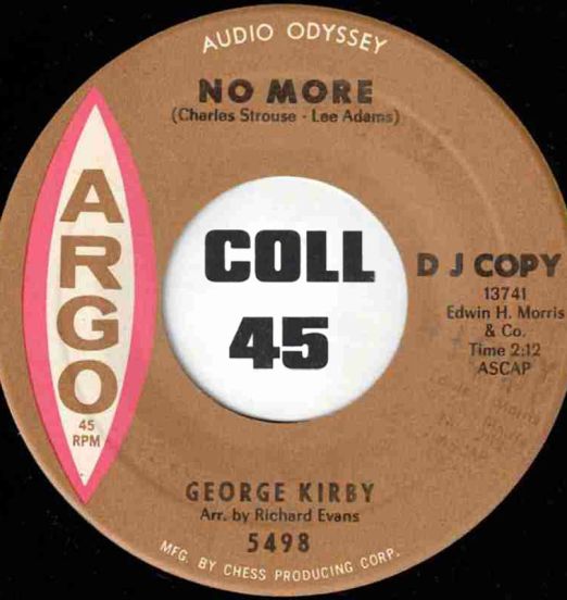 GeorgeKirby-NoMore-Argo45LABELB01