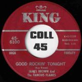 James Brown And The Famous Flames – Let Yourself Go b/w  Good Rockin’ Tonight – King 7″
