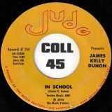 James Kelly Duhon – In School b/w Heart Breaker (Child Maker) – Jude 7″