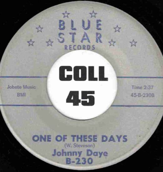 JohnnyDaye-OneOfTheseDays-BlueStar45LABELB01