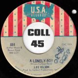 Lee Wilson – A Lonely Boy b/w If I Would Lose You – USA 7″ VG