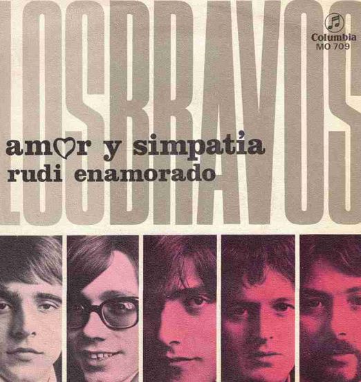 Los Bravos - Amor Y Simpatía b/w Rudi Enamorado - Columbia ESP 7"