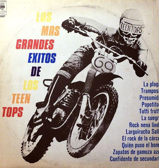 Los Teen Tops - Los Mas Grandes Exitos De Los Teen Tops - CBS AR LP