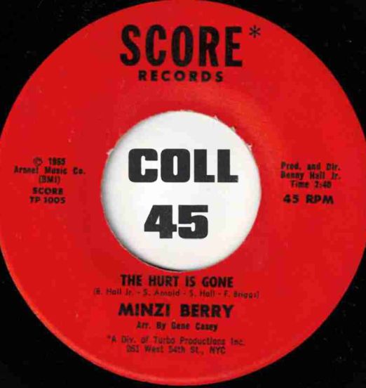 MinziBerry-TheHurtIsGone-Score45LABELB01